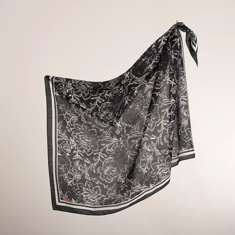 Spring Viscon Eşarp | Kır Çiçeği