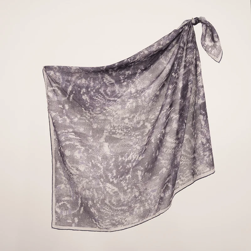 Naturel Eşarp | Rugan Desen