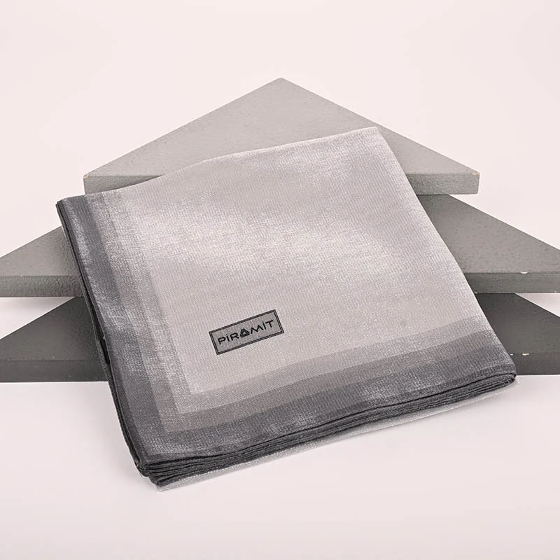 Çizgili Kehribar Eşarp