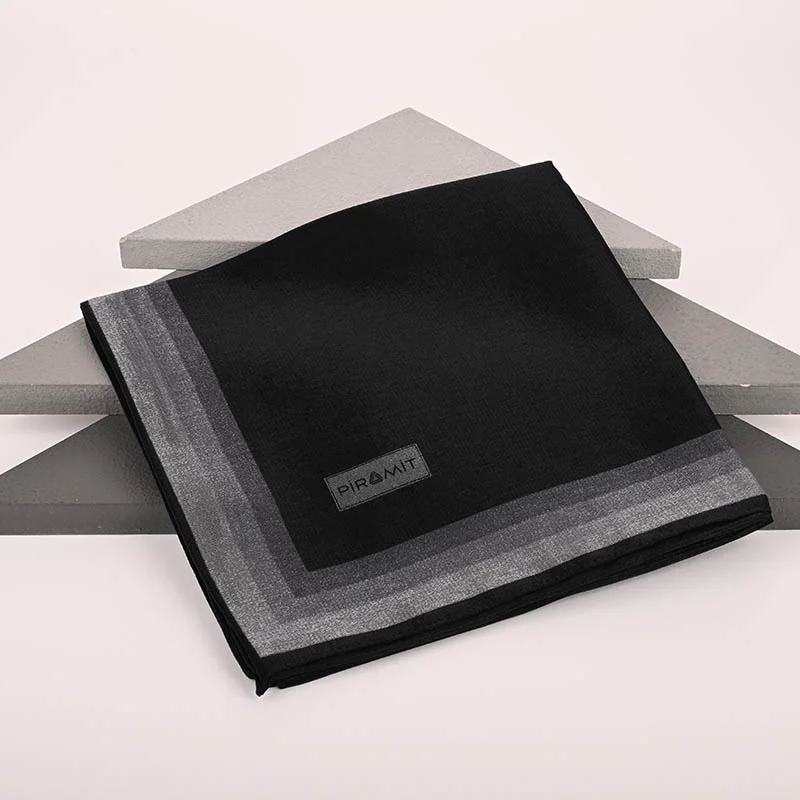 Çizgili Kehribar Eşarp